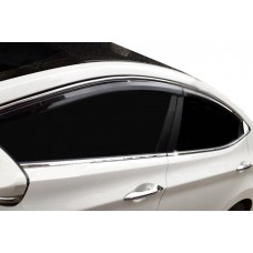 Hyundai Elantra Повна окантовка стекол (нерж.)