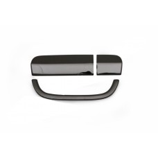 Mercedes Viano Накладка на ручку задніх дверей Чорний хром (нерж)