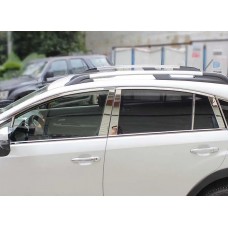 Subaru XV 2011-2017 Молдинги дверних стійок Libao (4 шт, пласт)