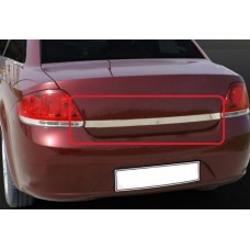 Fiat Linea 2006-2012 Верхня накладка на кришку багажника 2006-2012 (нерж)