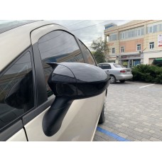 Fiat Linea 2006-2018 рр. Накладки на дзеркала BMW-Style (2 шт)