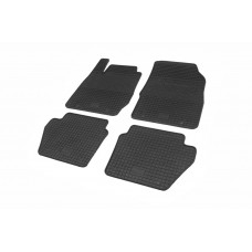 Ford Fiesta 2008↗ і 2013↗ рр. Гумові килимки (4 шт, Polytep)