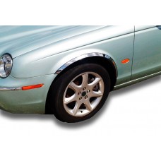 Jaguar X-Type Накладки на арки (4 шт, нерж)