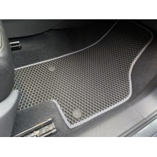Volkswagen Sharan 2010+ Поліуретанові килимки (3 ряди, EVA, чорні)