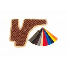 Volkswagen Sharan 2010+ Поліуретанові килимки (3 ряди, EVA, цегляні)