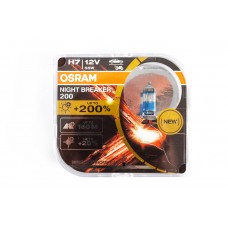 Лампа головного світла Osram H7 55W Night Breaker +200% 64210nb200 (2 шт)