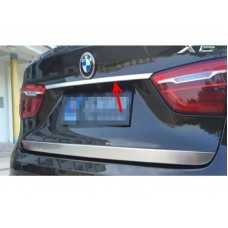 BMW X6 F16 Хром планка над номером