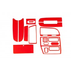 Citroen Xantia Накладки на панель (червоний колір)