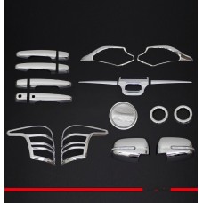 Fiat Fullback 2015↗ Комплект накладок (хром ABS)