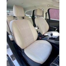 Ford Focus III 2011-2017 гг. Авточехлы экокожа+ткань+антара Antara A099 (полный салон)