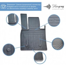 Iveco S-Way 2019↗ мм. Гумові килимки (2 шт, Stingray Premium)