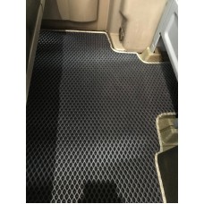 Mercedes Sprinter W906 Поліуретанові килимки 2-ряд для ориг. Вантаж-пас. (EVA, чорні)