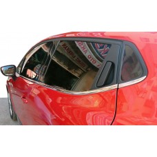 Renault Clio 4 Окантовка вікон нерж