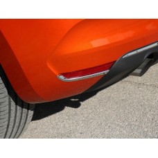 Renault Clio V Окантовка задніх рефлекторів (2 шт, нерж)