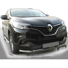 Renault Kadjar Передній захист ST014 (нерж)