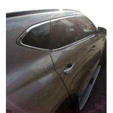 Hyundai Tucson 2016 Повна окантовка вікон (14 шт, нерж)