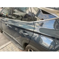 Hyundai Tucson 2021+ Нижня окантовка вікон (6 шт, нерж)