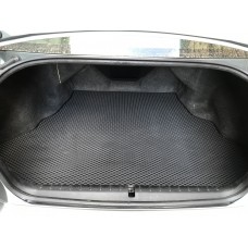 Mitsubishi Galant 2003-2012 Коврик багажника (EVA, поліуретановий, чорний)