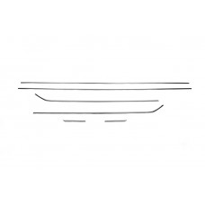 Seat Leon 2013↗ Молдинг бічних стекол (3 дверний)