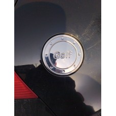 VW GOLF IV Накладка на лючок бензобака (нерж.)