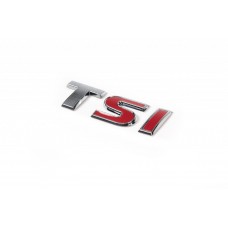 Volkswagen Golf 6 напис Tsi косою шрифт