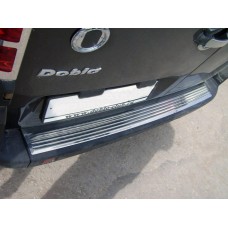 Fiat Doblo Накладки на задній бампер OmsaLine