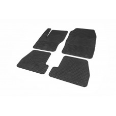 Ford Focus III 2011 і 2015↗ рр. Гумові килимки (4 шт, Polytep)