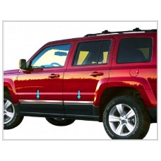 Jeep Cherokee 2007-2013 Молдинг накладки на дверной молдинг