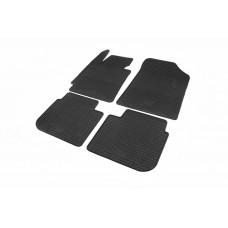 Kia Cerato 2013↗ Резиновые коврики (4 шт, Polytep)