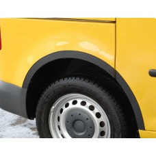 Volkswagen Caddy Накладки на колісні арки чорний мат