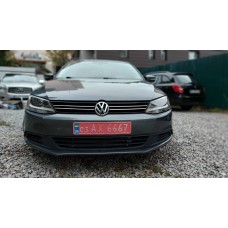 Volkswagen Jetta 2011-2014 Накладки на решітку верхні (нерж)