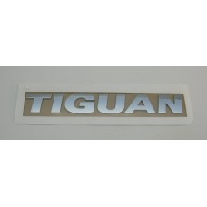 Volkswagen Tiguan напис (косою шрифт)