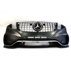 Передній бампер на Mercedes GLS-Class X166 2015-2019 (в стилі GLS63 AMG)